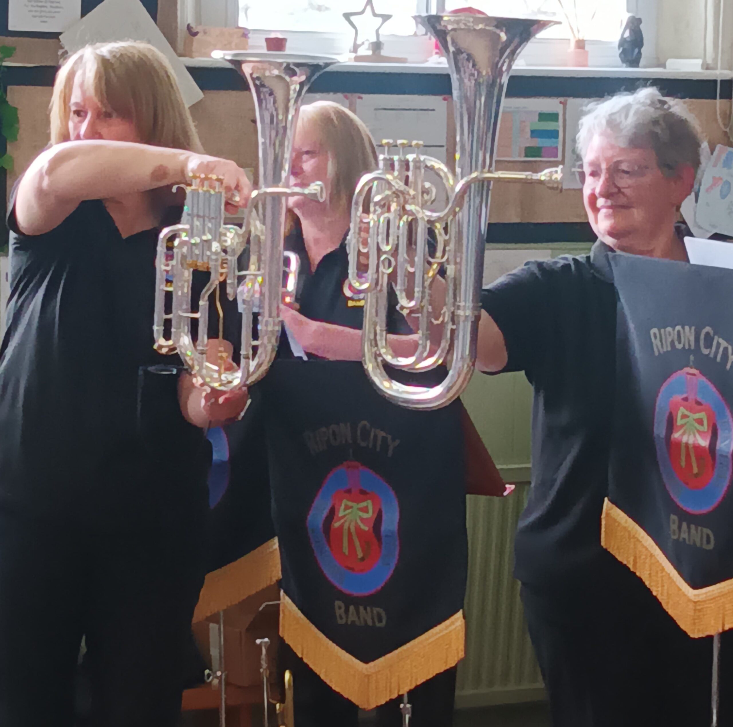An interactive assembly with Ripon City Band 