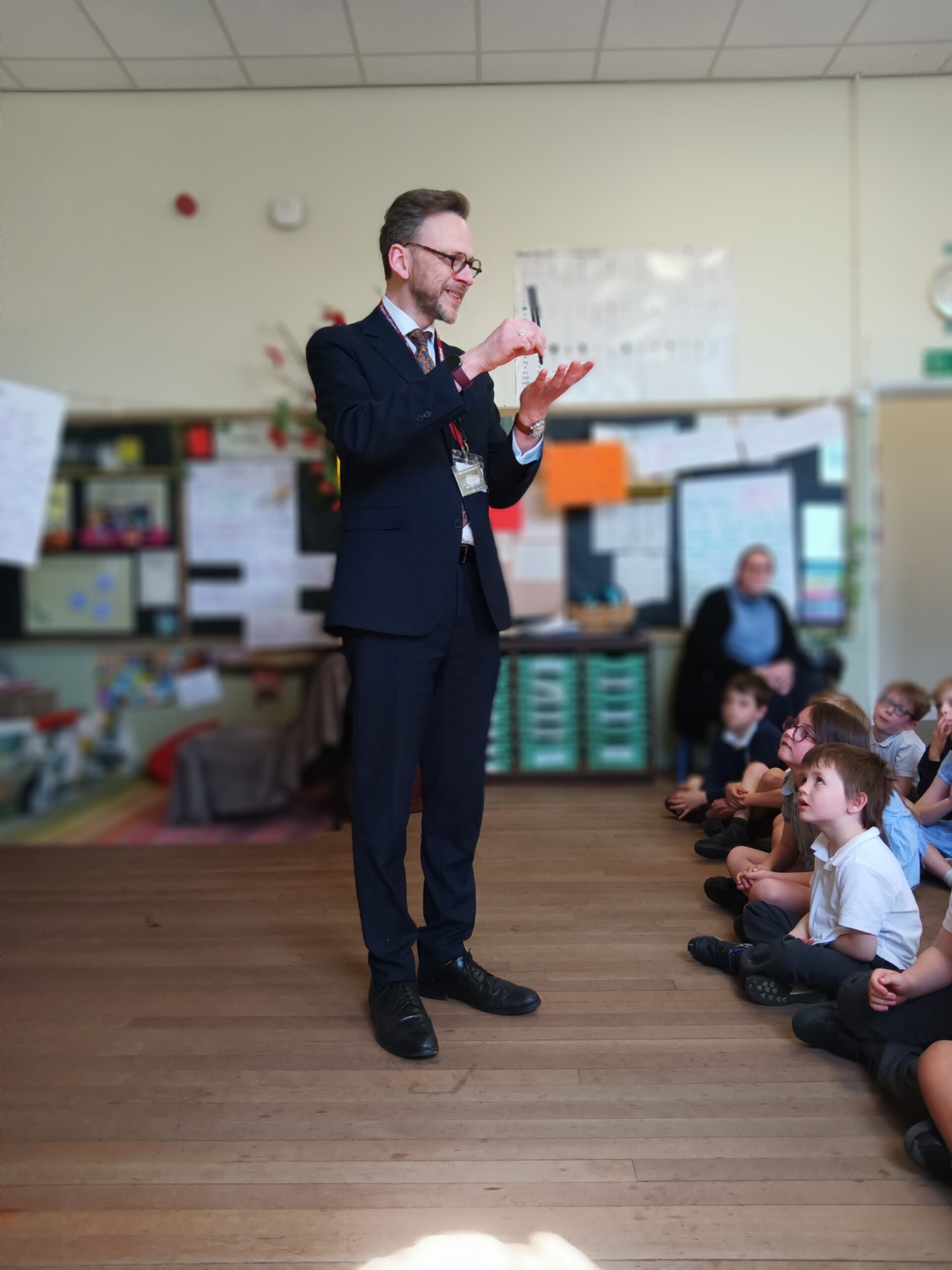 A visit from Dr Krippner